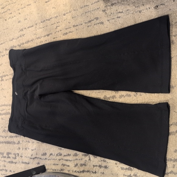Lululemon Groove Crop Black / Quilt 16 Reversible - Picture 10 of 11